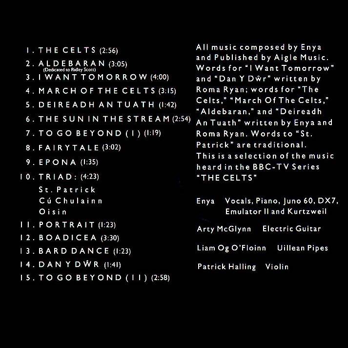 Enya  The Celts  Inside